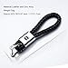 Hey Kaulor 2Pack Genuine Leather Car Logo Keychain for 2018 2017 XC90 XC70 S60 S80 S90 C30 V70 V90 Key Chain Keyring with Logo