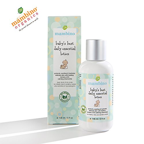 Mambino Organics Baby's Best Daily Essential Lotion, 5 Fluid Ounce