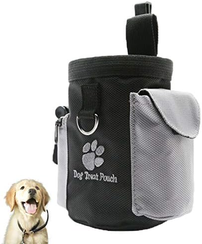 ペット用餌ポーチ ウエストポーチ 犬用訓練ポーチお出かけや散歩の時小物入れ
