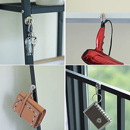 Ant Mag Carabiner Hooks 80LBS Heavy Duty Neodymium