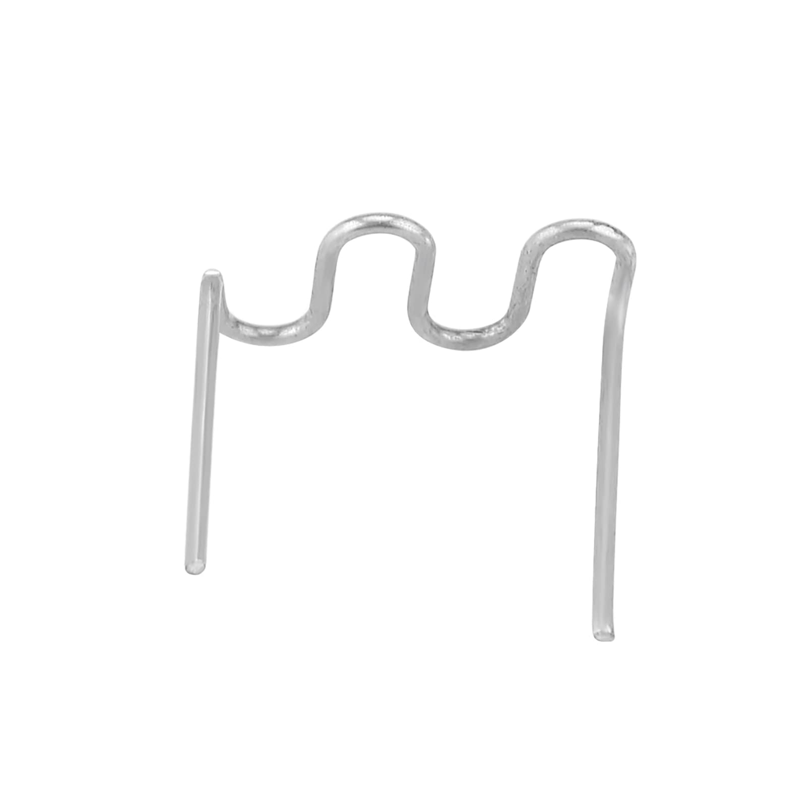 Plastic Welding Stapler Auto Bumper Repair Tool 0.8mm 100Pcs ("Wave" Style) + plastic welding staples