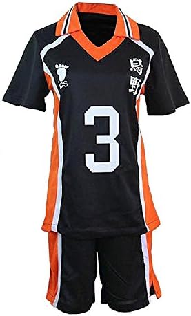 Quanyongjingpen Costume Haikyuu!! Shoyo Hinata Uniform Anime No.3