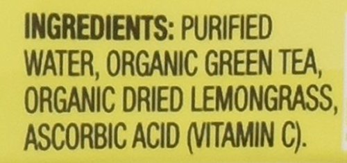 Teas' Tea Unsweetened Lemongrass Green, 16.9 Ounce (pack Of 12)