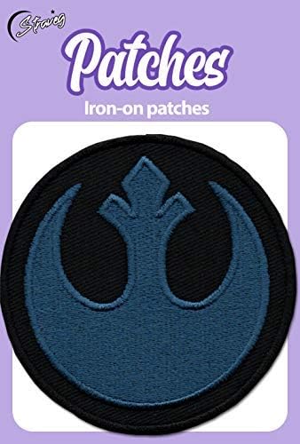 Iron On Patches - Rebel Alliance Patch Iron On Patch Embroidered Applique Miltacusa Star Wars Squadron Rebel Alliance Jedi Order Patch S-87