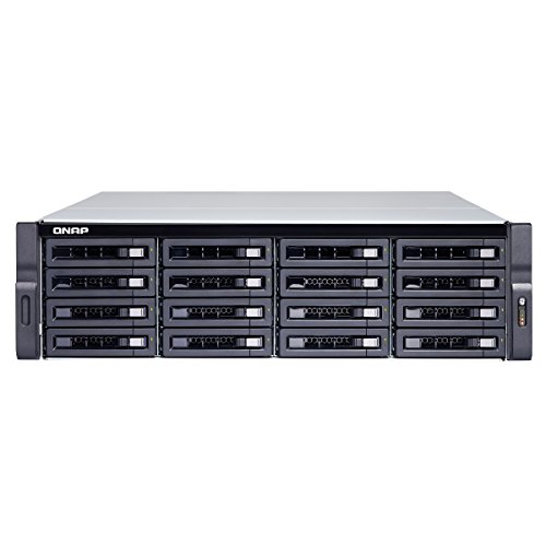 QNAP TS-1673U-RP-8G-US 16-Bay NAS/ISCSI IP-SAN, 10GbE, Redundant PSU