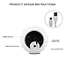 Baby Night Light Portable Silicone Led Lamp 7 Breathing color mode and 8 individual colors mode for Children and Bedroom