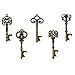 Key Bottle Openers - Assorted Vintage Skeleton Keys, Wedding Party Favors (Pack of 25, Bronze)