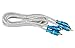 Rockville MRCA6 6 Foot Twisted Pair Marine/Boat RCA Cable 100% Copper, Split Pin