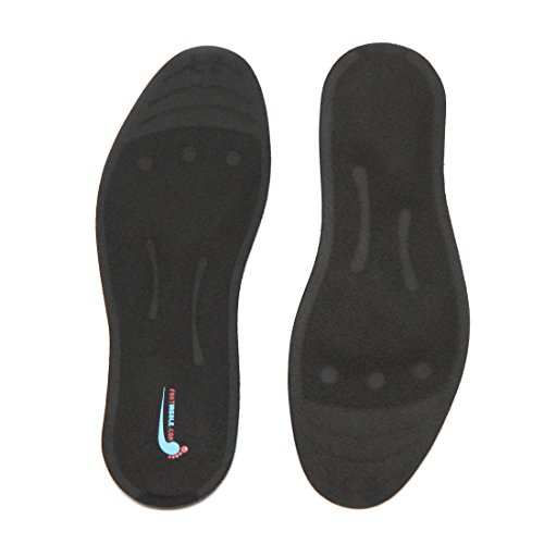 footinsole Foot Relief Glycerine Filled Insoles, L2 (10 US Men s)