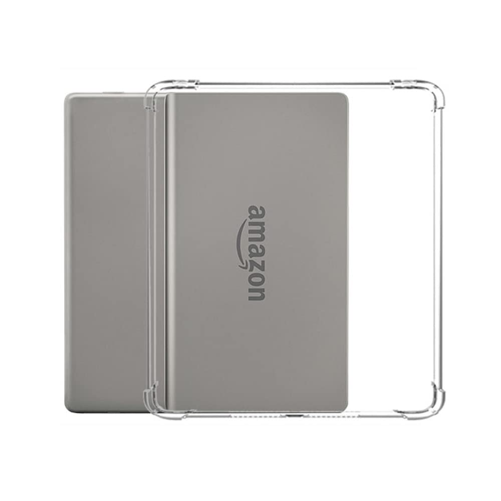Diamond Clear Case for Kindle Oasis 3/2 (2019/2017), Non-Yellowing | Military Drop Protection | Slim Fit Hard Case | Non-Slip TPU Bumper | For 7