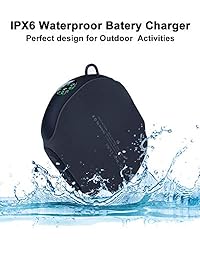 Cargador portátil para exteriores 10000MAH uno de los más pequeños y ligeros de la batería portátil IPX6 resistente al agua Pack brújula de alta velocidad Tecnología de carga compatible iPhone X Android Samsun