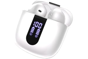 JBES Bluetooth Earbuds Wireless Headphones, 60H Deep Bass Ear Buds with 4 Noise Cancelling Microphone, IP5 Waterproof Earphon