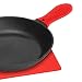 Sunsella Silicone Cast Iron Potholder Set - Hot Handle Holder with 2 x Pan Scrapers & Silicone Hot Pad primary