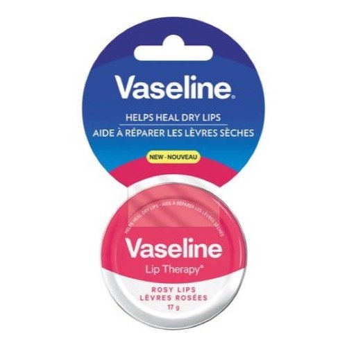 Vaseline Lip Therapy Balm Tin For Dry Lips Cocoa Butter long-lasting...