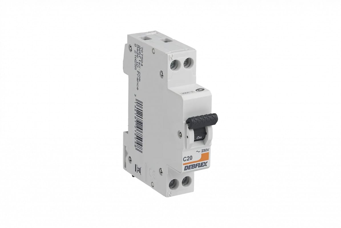 Debflex - 3KA PH+N 20A Automatic Switch - Modular - Modular Range - Automatic Switches - 707504