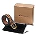 LOKLIK Women's Leopard Print Leather Belt for Pants Jeans Waist Belt with Alloy Buckle S(29