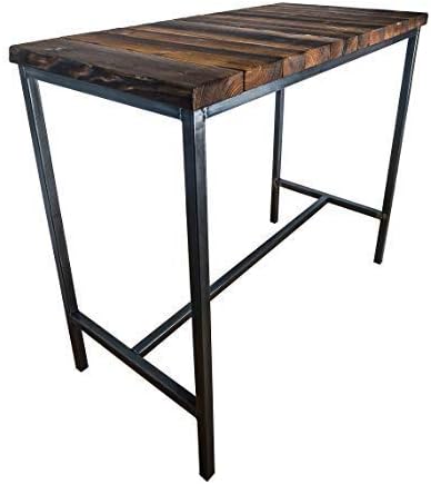 Chyrka Bartisch Stehtisch Barhocker Barstuhl Barmobel Sambor Loft Vintage Bar Industrie Design Handmade Holz Metall Tisch 120x60 Amazon De Kuche Haushalt