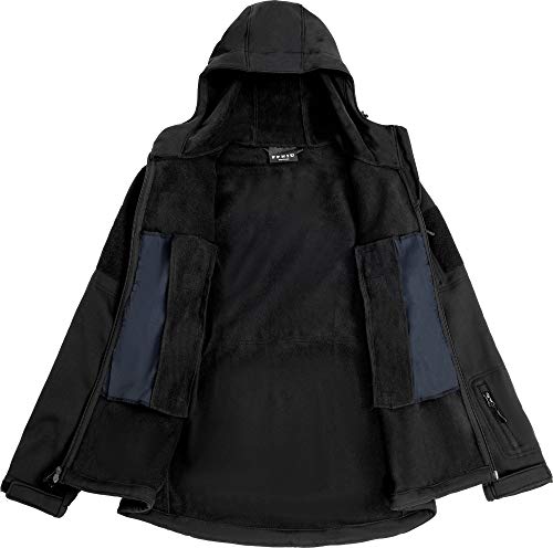 Tactical Jacket for Men Water Repellent Windproof Coat Big Tall Mens Fleece Lined Softshell Jackets
