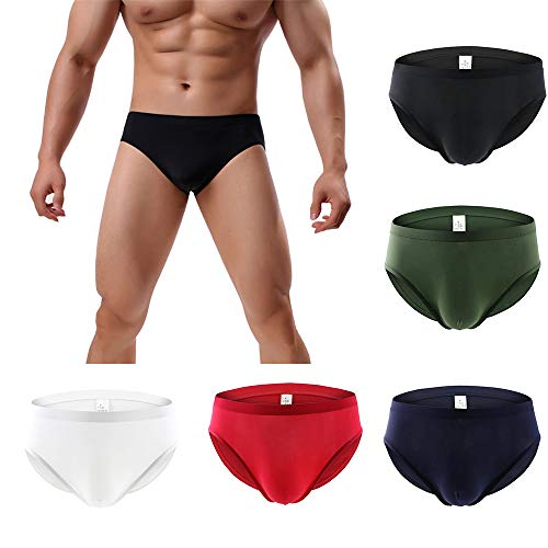 4 Haozin+Breathable+Triangle+Underwear+Multi+Colors