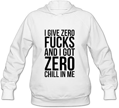 Posspro-EIL Women's Nicki Minaj's Side to Side Line Hooded White