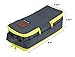 Well Traveled Small Toiletry Bag & Electronics Organizer - Small Travel Organizer for Lightweight Travelers