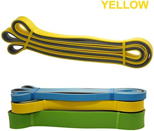 Voila Reve Resistance Bands, Heavy Duty Exercise Bands Pull Up Fitness Stretch Bands for Power Training, Chain Up, Cross Training, Weight Lifting, Gymnastics, Stretching, Home Gyms and Yoga