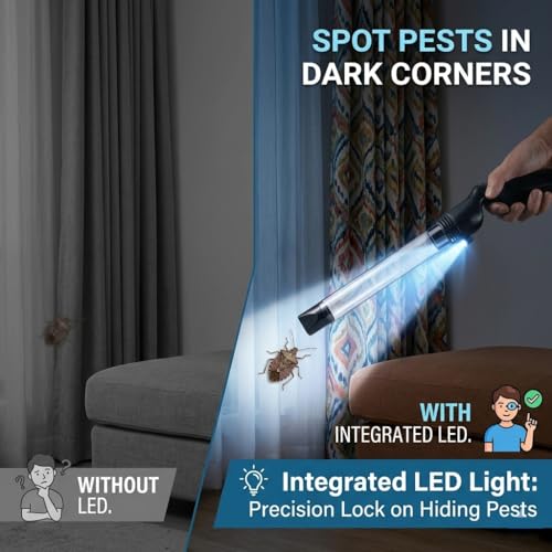 Bug Vacuum Catcher with Long Nozzle,Insect Spider Catcher and Release 1Pack photo 12