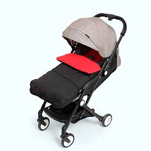 Topwon Universal Stroller Sleeping Bag Baby Footmuff Sack for Pushchairs Waterproof, Windproof (Red) - Thumbnail 3