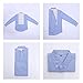 AimtoHome Clothes T-Shirt Folder Folding Board Fast Laundry Folder Flip Fold Rack -10 PCS