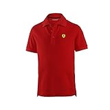 Ferrari Red Classic Shield Polo Shirt