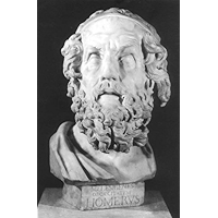 The Iliad and Odyssey of Homer book cover