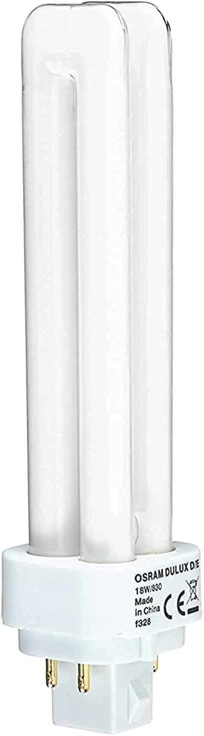 Osram Dulux DE 18w / 830 Energy Saving 4-PIN lamp - Warm White - G24q-2 D/E
