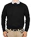Luciano Natazzi Mens Sweater Classic Fit Crew Neck Long Sleeve Pullover Cotton