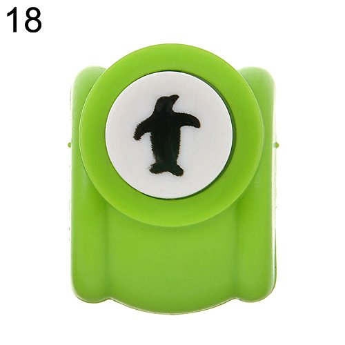 HsgbvictS DIY Toys Grinder 1Pc Mini Scrapbook Punch Handmade Cutter Printing DIY Paper Hole Puncher Shape - Penguin