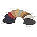 Shoe Replacement Rubber Half Sole,Rubber sheet , Choose Thickness and Color, Pack of 1 Pair