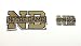Notre Dame Embroidered Iron on Patch Set 2 Nd Fighting Irish Patches