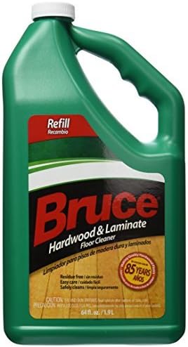 Bruce Hardwood and Laminate Floor Cleaner for All No-Wax Urethane Finished Floors Refill 64oz FamilyValue 2Pack (64oz)