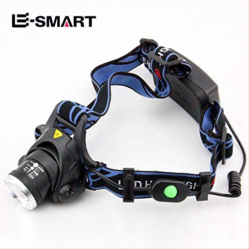 Outdoor-Scheinwerfer, helles Licht, aufladbar, ultrahell, LED, Zoom, Nacht-Angel-Lampe, Scheinwerfer, Xenon, klein – Bild 6