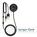 iClever FM Transmitter Radio Car Kits with USB Car Charger 3.5mm Aux Cable, Compatible with iPhone, iPod, Android Smartphone and More