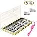 12 PCS Upgraded Magnetic Eyelashes, Best Magnetic Eyelashes, Ultra Thin Dual Magnetic Eyelashes, Natural Look, Upgrade Fiber and Reusable Magnetic Eyelashes, Best 3D Magnetic Eyelashes for 2018