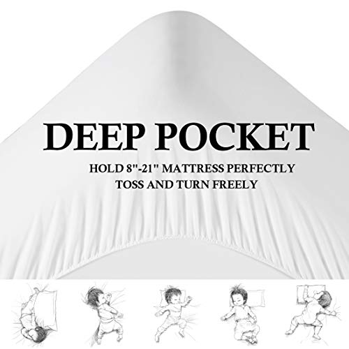 MEROUS Twin Mattress Pad Hypoallergenic Quilted Fitted Cooling Mattress Cover with Deep Pocket (8\