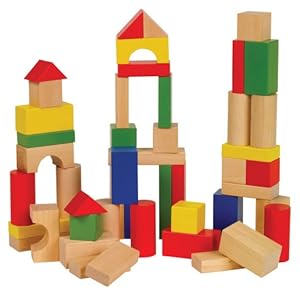 Small World Toys Ryan's Room Wooden Toys Bag O' Blocks