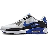 Nike Men's Air Max 90 G Golf Shoe TB White/Game Royal-Black (DX5999 141) - 10.5
