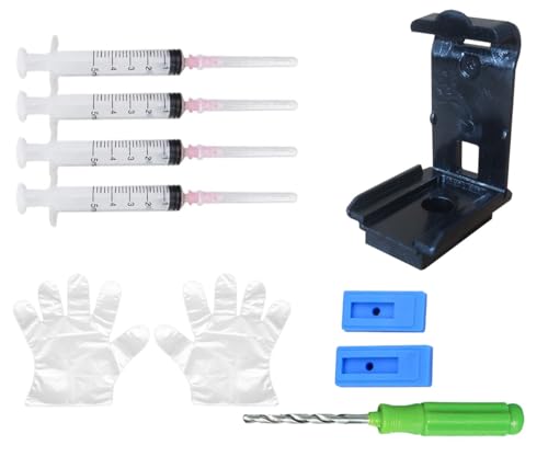 MecentInkjet Ink Refill Tools Compatible with Hp