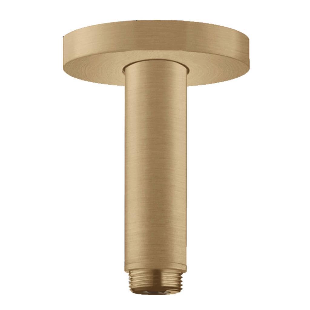 hansgrohe 27393140 S 10 cm Brushed Bronze Ceiling Connector