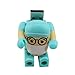 Aneew Pendrive 32GB Green Hat Man Doctor Surgeon Robot USB Flash Drive Memory Thumb Stick U Disk
