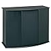 Aquatic Fundamentals 16461 Bow Front Aquarium Stand, 46 gal, Black