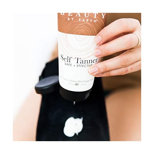Organic-Natural-Self-Tanner-Sunless-Tanning-Lotion-Non-Streaking-Cream-Develops-a-Bronze-and-Golden-Self-Tan-in-a-Few-Hours-Non-Toxic-and-Dye-Free-Formula-is-For-All-Skin-Types-Light-Fair-Medium-Dark- Organic & Natural Self Tanner - Sunless Tanning Lotion - Non-Streaking Cream Develops a Bronze and Golden Self Tan in a…