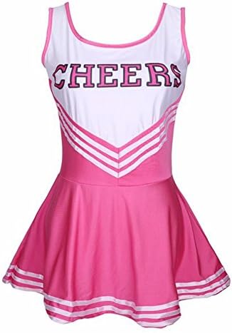 Tollbuy Women's Cheerleader Costume Musical Uniform Cosplay Dress