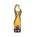shekiss Women Traditional African Print Dashiki Bodycon Sleeveless High Collar Dress, Yellow, XX-Large